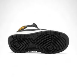 Зимние кроссовки на меху А7187-6 черно белые - BONCY фото 4