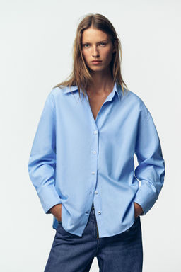 BASIC OXFORD SHIRT - Zara фото 5