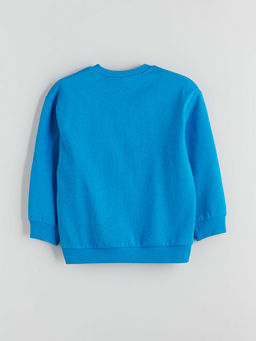 Sonic Bask?l? Erkek ?ocuk Sweatshirt