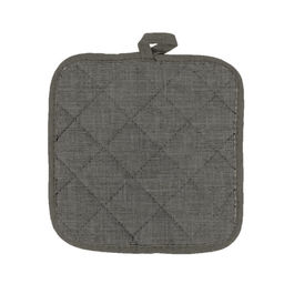 2 шт. Прихватка рогожка 18х18 "Vse DOMA" рис 60008-2 Графит