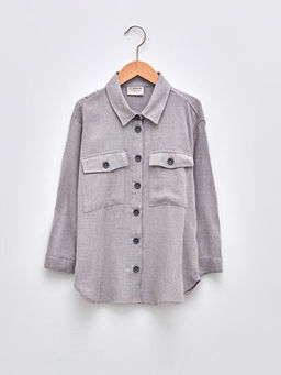 Basic Uzun Kollu K?z ?ocuk G?mlek