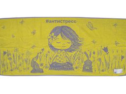 6с103.412ж1 Антистресс (лимон1) Полотенце махровое 50х90см