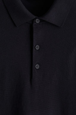 Polo en punto fino Regular Fit - H&m фото 5