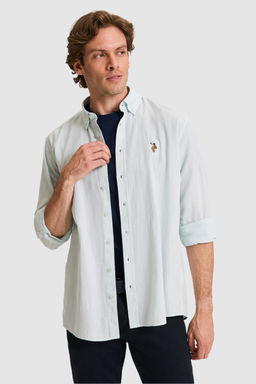 Erkek Su Ye_ili Uzun Kollu Basic G_mlek - U.s. polo assn фото 3