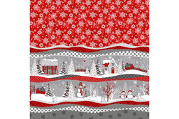 Скатерть Хлопок 100 % арт. Л-138/1 тк (красный) (29114-1)