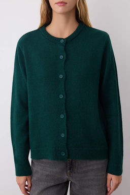 Zumrut Yesili More Sustainable Yumusak Dokulu Basic Triko H?rka TWOAW26HI00147 - Trendyolmilla фото 3