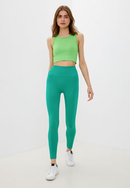 Укороченный облегающий топ в спортивном стиле - Incity фото 4