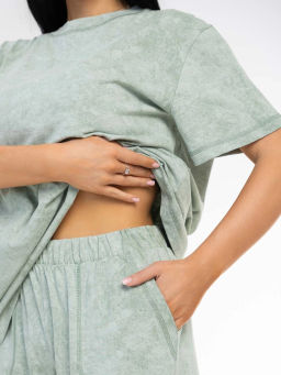 Костюм женский, цвет зеленый - Текс-плюс фото 3