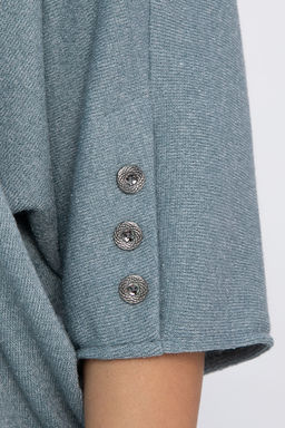 Блуза Вэнсдей (ментоловая) Б14823-4М