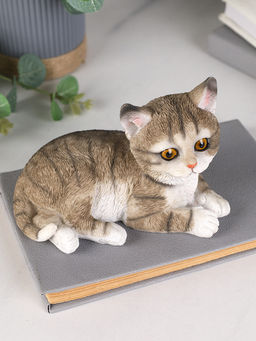 Фигурка Кошка 11 см серая / YX33105 /уп 24/ - Галеонтрейд фото 5