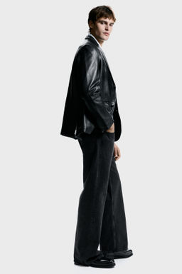 Chaqueta de piel Regular Fit - H&m фото 4