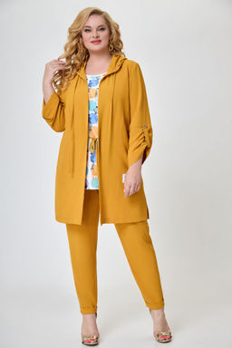 Костюм Svetlana Style 1633 горчица