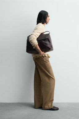 LIMITED EDITION STRAIGHT-LEG TROUSERS - Zara фото 4