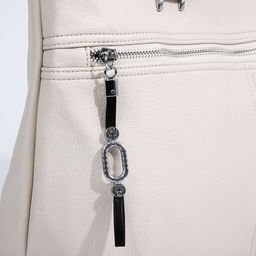 Сумка-тоут на молнии, 2 наружных кармана, цвет бежевый - Simaland фото 4