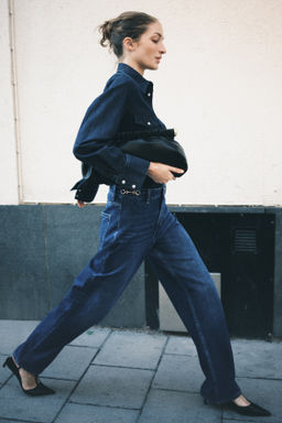 Straight High Jeans - H&m фото 6