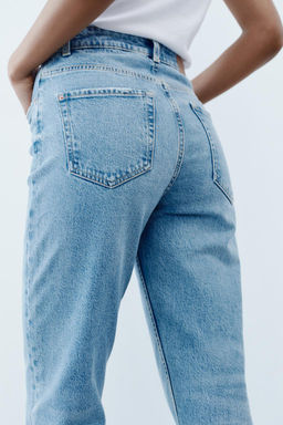 Z1975 MOM-FIT HIGH-WAIST JEANS - Zara фото 14