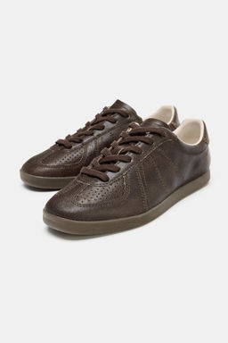 LEATHER TRAINERS - Zara фото 6