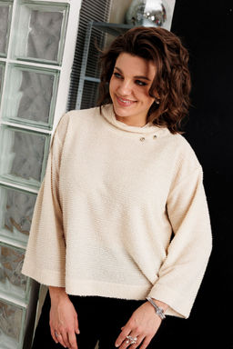 Свитшот BegiModa 4165 Топленое молоко  фото 8