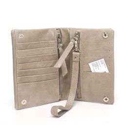 Портмоне женское Croco-ПР-801 натуральная кожа 2 отд, 12 карм, рем-петля, серый крек (240) 234527  фото 3