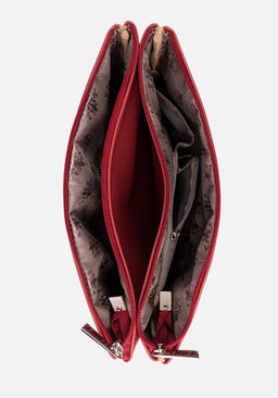 Сумка Модель №1444 | кожзам | гладкий | красный | Р831-45 | 32305 - L-craft фото 5