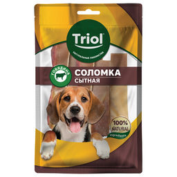 Соломка говяжья сытная для собак, 40г