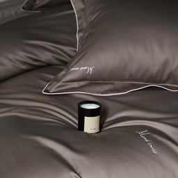 КПБ Mency Winni Mark Cross Бархатный сатин MENWMC004 2 спальный