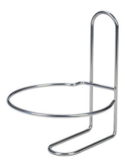 Подвес для кашпо настенный d=16 см, хром "Одиночка"