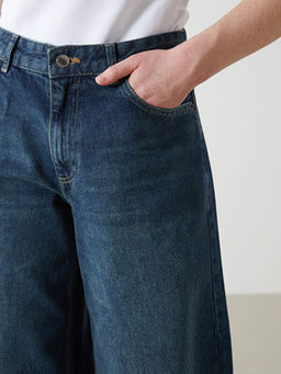 Wideleg Kad?n Jean Pantolon