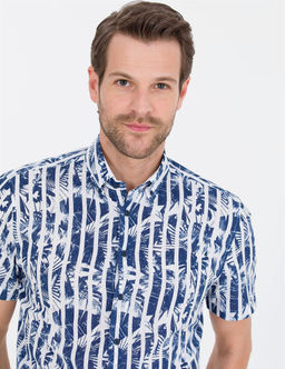 Lacivert Regular Fit K_sa Kollu G_mlek - Pierre cardin фото 2