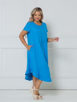 NOVITA Платье 1448 голубой фото 7