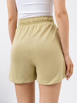 Шорты свободного силуэта в желто-зеленом цвете желто -зеленый 332296 - Mark formelle фото 3