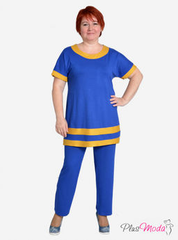 Туника Модель №64 размеры 50-72 - Plusmoda фото 4