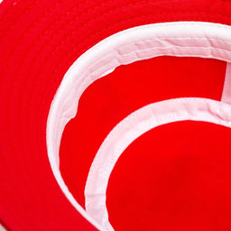 Панама детская MINAKU «Жирафик», размер 50, красная