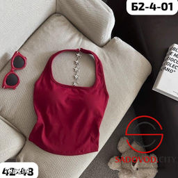 Топ с тонким паралоном