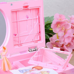 Шкатулка музыкальная 15,5х10х7,5 см розовая/ 9209 /уп 30/60/ - Галеонтрейд фото 8