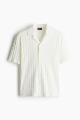 Camisa resort de punto Regular Fit - H&m фото 4
