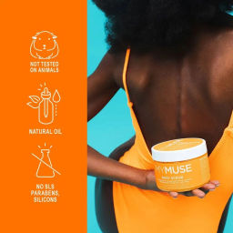 MYMUSE для тела скраб-мусс 300мл Натуральный антицеллюлитный солевой - MY MUSE фото 5