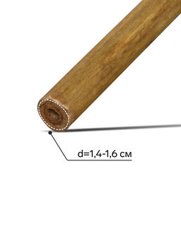 Цена за 10 шт. Колышек для подвязки растений, h=180 см, d=1.4-1.6 см, бамбук, Greengo  фото 2