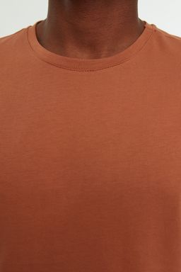 TRENDYOL MAN Turuncu Renk Bloklu %100 Pamuk Regular Fit Pijama Tak?m? THMSS21PT0319 - Trendyolmilla фото 4