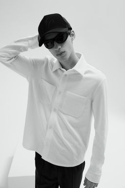 Sobrecamisa con estructura Regular Fit - H&m фото 2