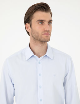 Рубашка Pierre Cardin Regular Fit светло-голубая