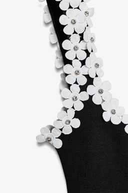FLORAL HARDWARE STRETCH DRESS - Zara фото 8