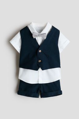Conjunto de vestir de 4 piezas en mezcla de lino - H&m фото 2