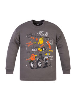 Пижама детская серая монстрики