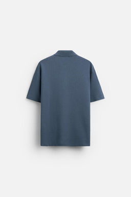 TEXTURED POLO SHIRT - Zara фото 39