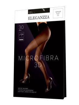 Колготки Eleganzza Microfibra 3D 30 black