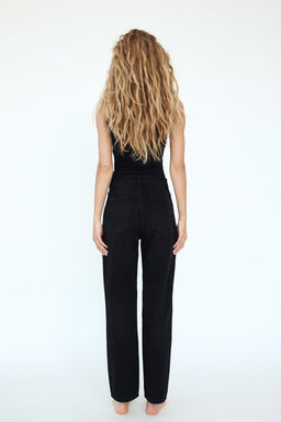 TRF MOM FIT HIGH-WAIST JEANS - Zara фото 5