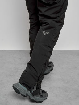 Полукомбинезон утепленный мужской зимний горнолыжный черного цвета 7431Ch - Colannia фото 37