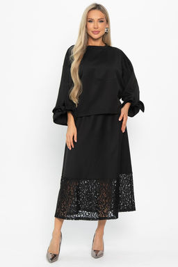 Юбка с кружевом Элегия - Lt collection фото 25