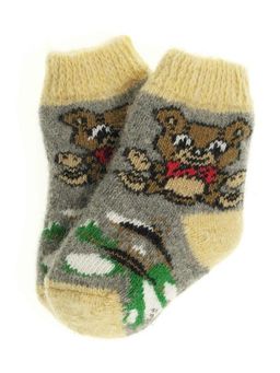 Носки детские Мишка с бантиком 6322-1